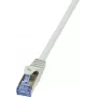 Tinklo kabelis LogiLink 10m Cat.6A RJ-45 S/FTP Pilkas