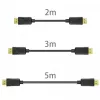 DisplayPort laidas Unitek Y-C609BK — 3 m, kištukas-kištukas, juodas
