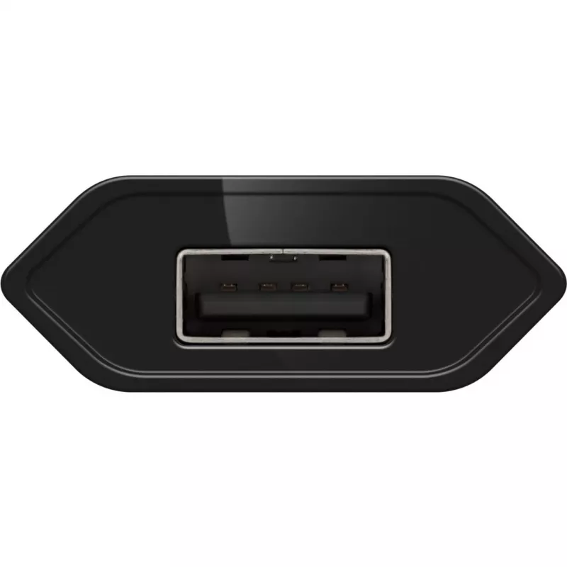 USB sieninis įkroviklis GOOBAY 5 W, 1x USB 2.0, įvestis 100–240 V, juodas