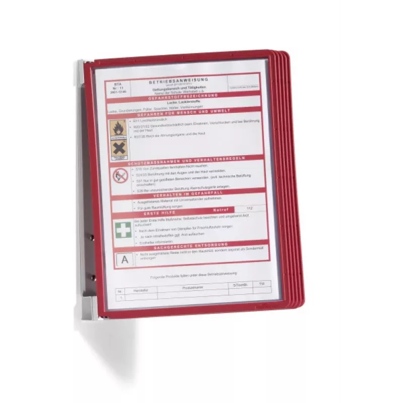 Dokumentų ekspozicinis karuselinis stovas vertikalus A4 Durable 5551-03