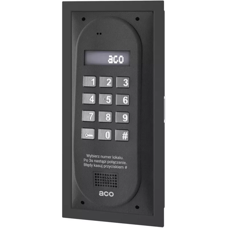 ACO CDNP8ACC ST domofono valdymo pultas