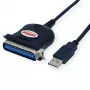 ROLINE 12.02.1092 kabelio adapteris IEEE 1284 USB-A juodas (12.02.1092)