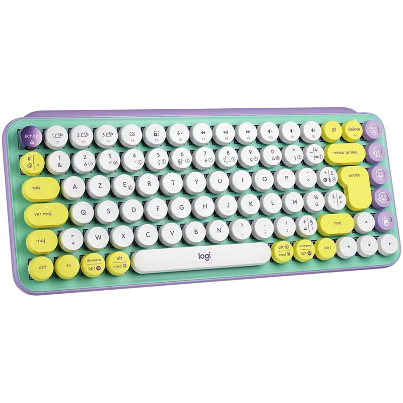 LOGITECH POP Keys Bluetooth Mechaninė Klaviatūra - DAYDREAM_MINT - NORDIC