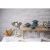 Staub Mini Cocotte apvalus, 4 vnt. - 200 ml, Antique Turquoise