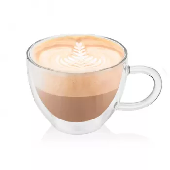 ETA | Cappuccino glasses | ETA518092010 | For coffee | 2 vnt. | Dishwasher proof