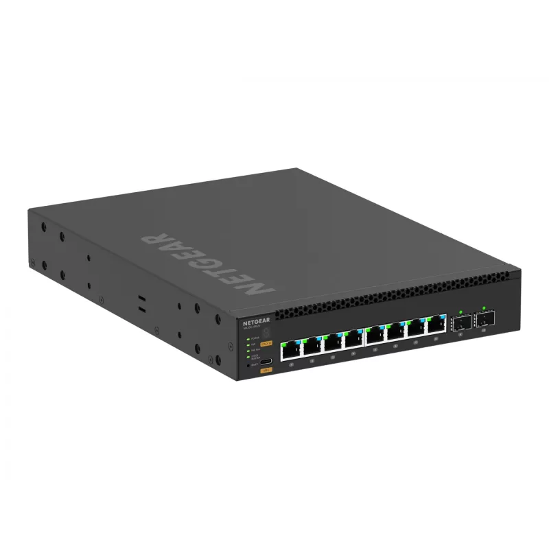 NETGEAR MSM4310 valdomas L3 2.5G Ethernet (100/1000/2500) Power over Ethernet (PoE) 1U juodas