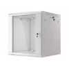 Lanberg sieninė montavimo spinta 19'' 12U 600x600 mm pilka (stiklinės durys)