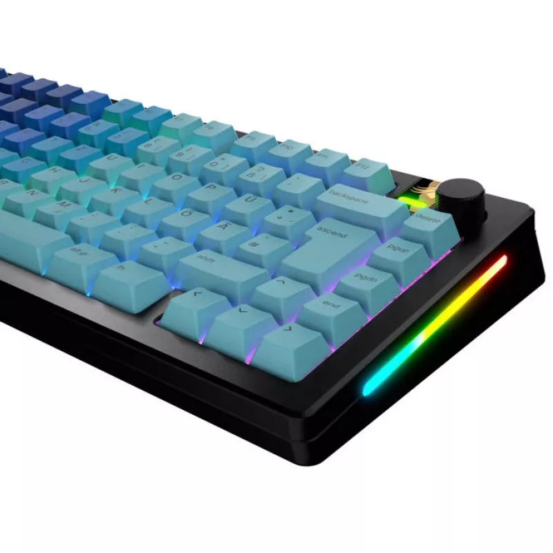 Keycaps GLORIOUS GPBT Gradient ISO Layout DE — PBT klavišų dangtelių rinkinys, ISO vokiškas išdėstymas