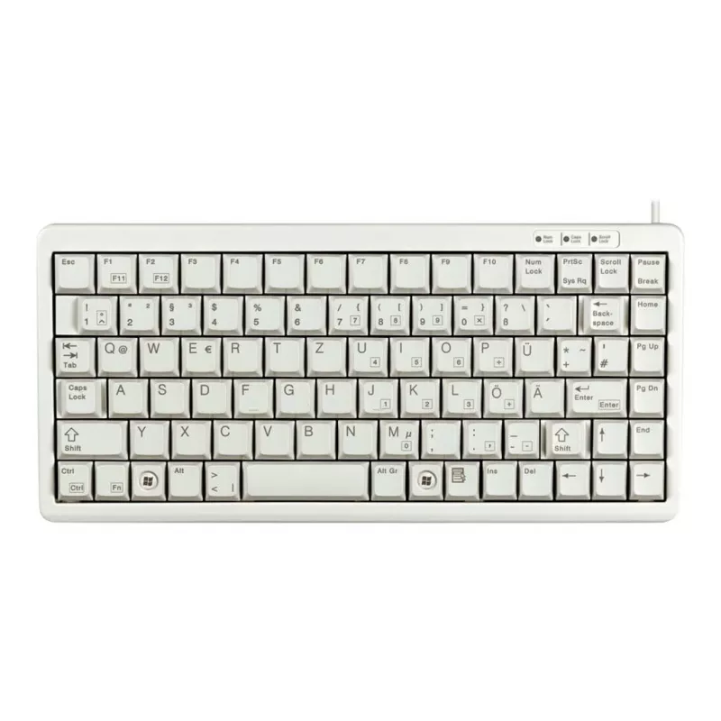CHERRY G84-4100 klaviatūra universali USB QWERTZ vokiečių Pilka