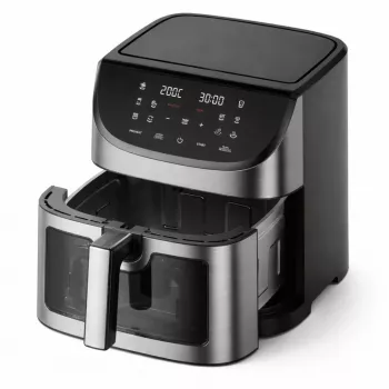 Extralink Air Fryer karšto oro gruzdintuvė be aliejaus 8L 1800W 200 Stopni
