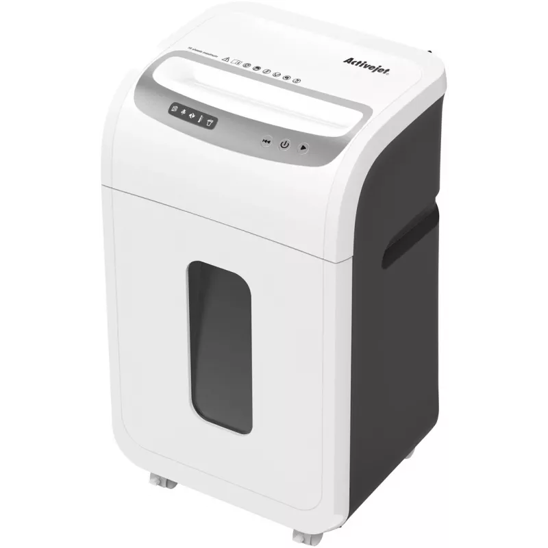 Smulkintuvas Activejet ASH-1602M, P-5, 28 l, 2x14 mm smulkintos dalelės, baltas