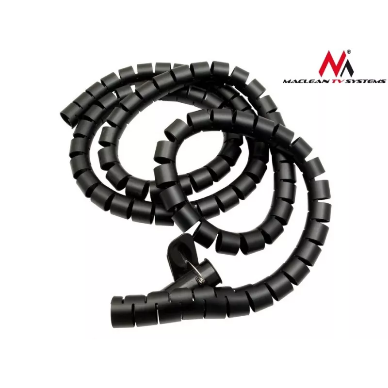 Kabelių tvarkymo įvorė MACLEAN 2 m × 25 mm, elastingas polipropilenas, vielų apsauga