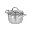 Apvalus nerūdijančio plieno puodas Resto Kitchenware Libra 1,9 L