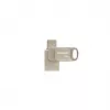 USB atmintinė PATRIOT PS128GT560DS5D 128GB USB 3.2 (USB-A / USB-C) pasukama, cinko lydinio, sidabrinė