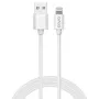 Savio Cl-193 USB laidas USB 2.0 2 m USB A USB C/Lightning Baltas