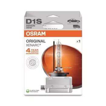 Priekinių žibintų lemputė Osram D1S Xenarc Originali 35W 4200K (MPN 66140-1HB)