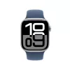 Apple Watch S10 Aluminium Cellular 42mm Sidabrinis (Sport bracelet denim) S/M
