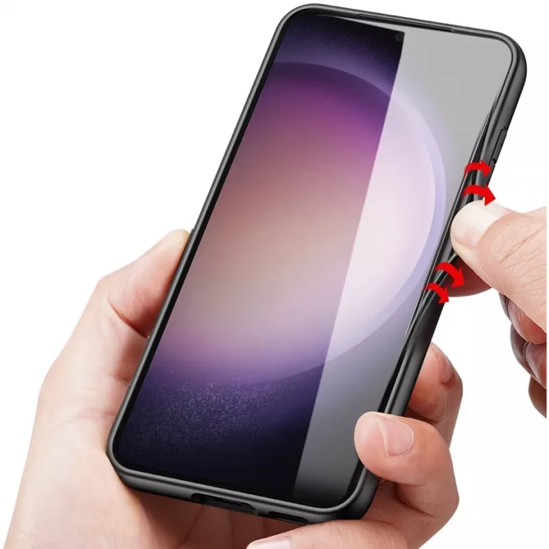 nevox StyleShell NYLO Samsung Galaxy S25+ 6,8 colio juodas dėklas