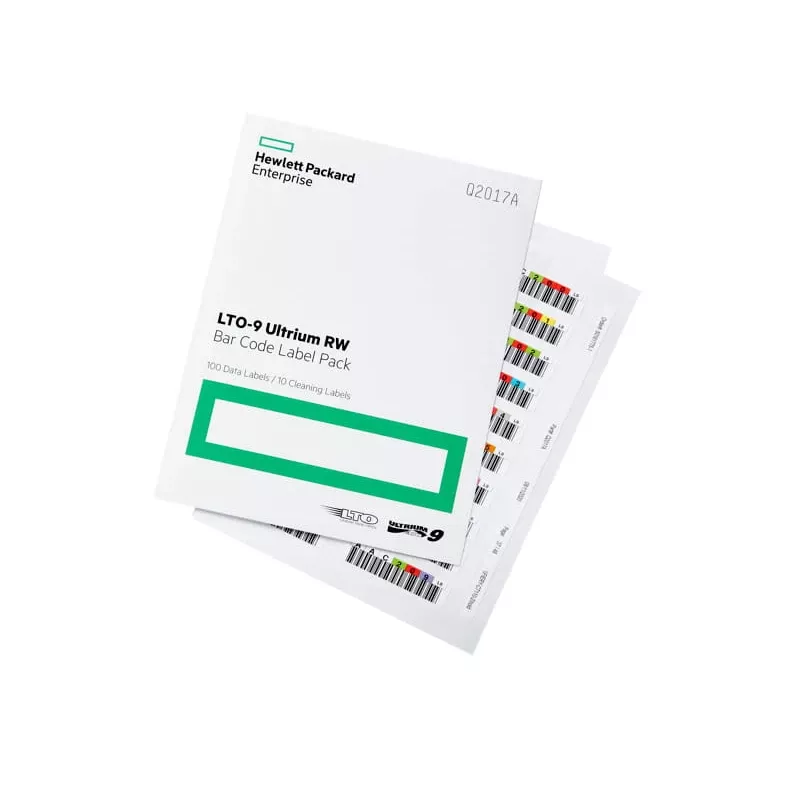 HPE Q2017A brūkšninio kodo etiketė, įvairiaspalvė