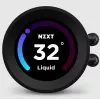 Universalus skysčio aušintuvas NZXT Kraken Elite 240 RGB 12 cm juodas