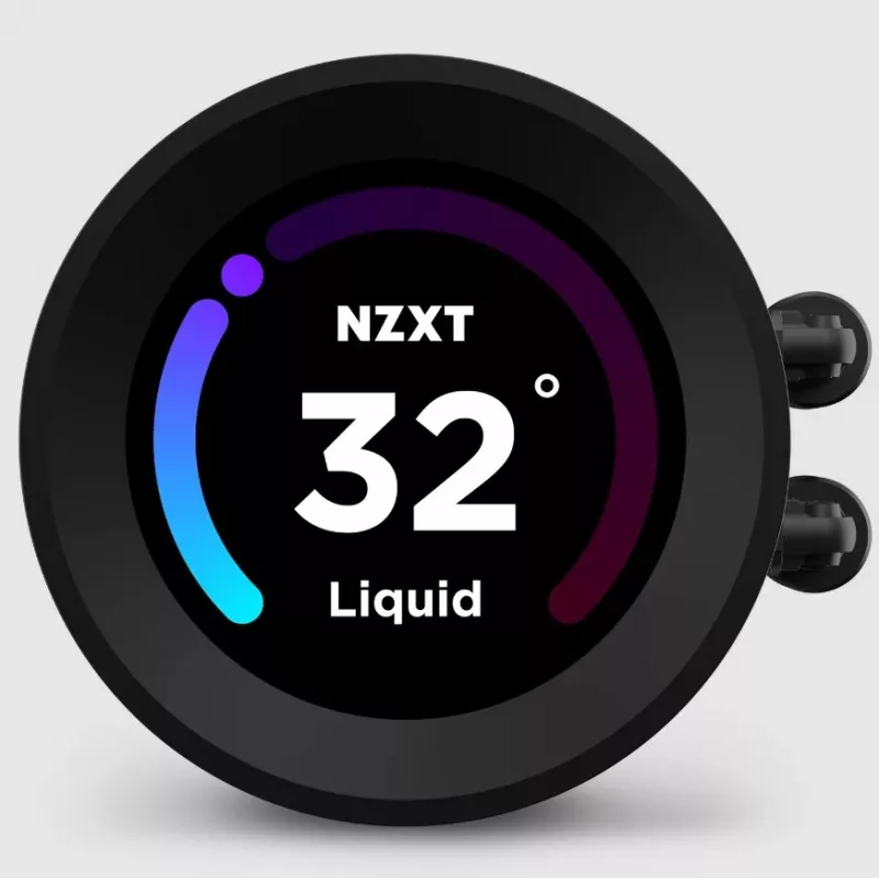 Universalus skysčio aušintuvas NZXT Kraken Elite 240 RGB 12 cm juodas