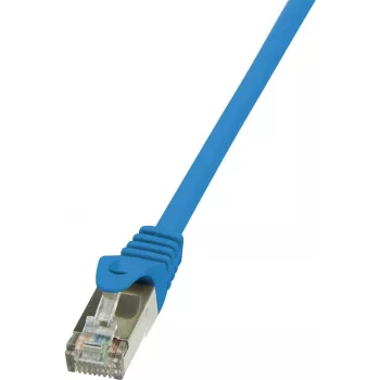 LogiLink - Laidas - RJ-45 (M) į RJ-45 (M) - 5 m - Folijuota neekranuota vytos poros (F/UTP) - CAT 5e - Mėlyna