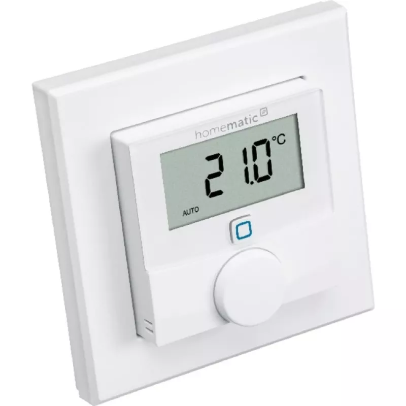 eQ-3 AG Homematic IP HmIP-WTH-1, Skaitmeninis termostatas, Patalpų, RF, Baltas, IP20, 250 m