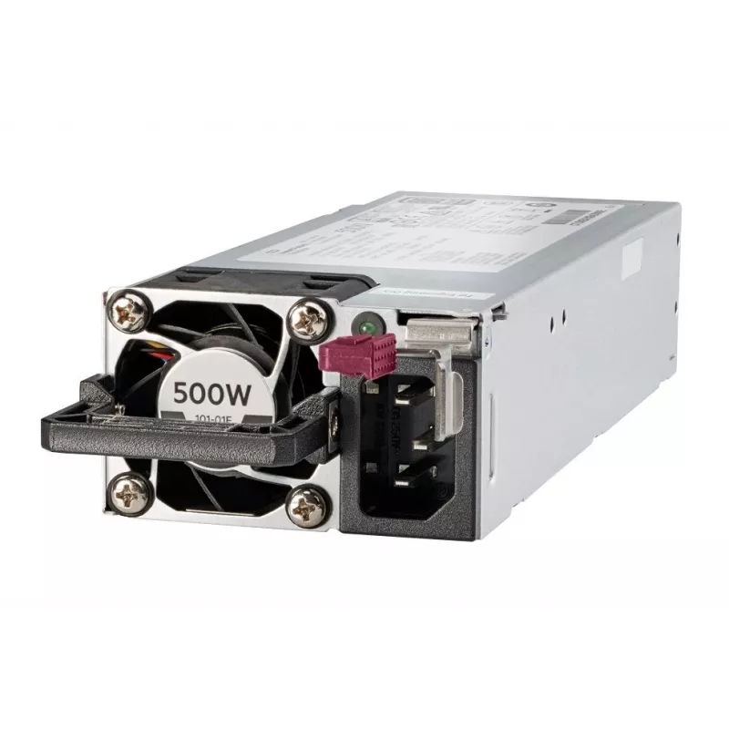 HPE 500 W „Flex Slot Platinum Hot Plug“ mažai halogenų turintis maitinimo šaltinio rinkinys