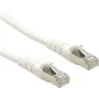 Tinklo kabelis ROLINE CAT.6a S/FTP RJ45 10m Baltas