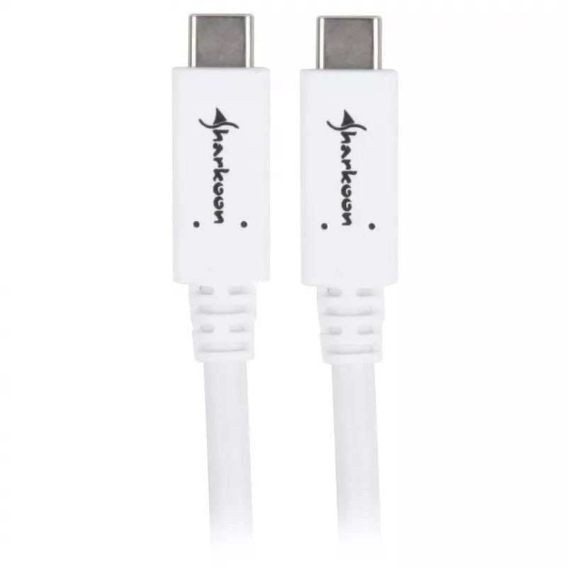 USB laidas Sharkoon 4044951021178 USB 3.2 Gen 1 0,5 m Baltas