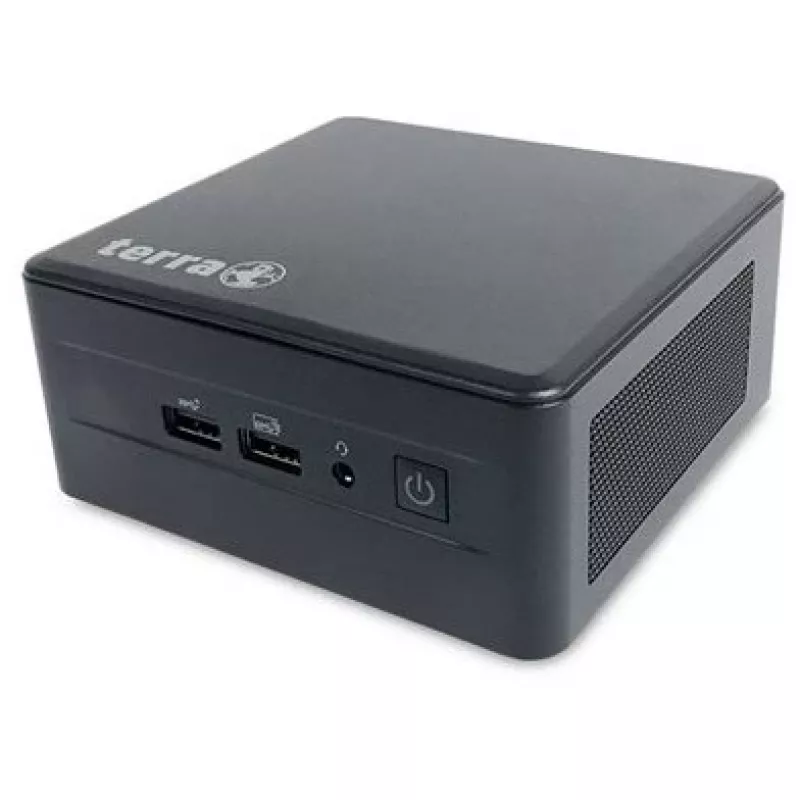 TERRA 1009994 PC/darbo stotis Intel® Core™ i3 i3-1315U 8 GB DDR4-SDRAM 500 GB SSD Windows 11 Pro Mini PC juoda