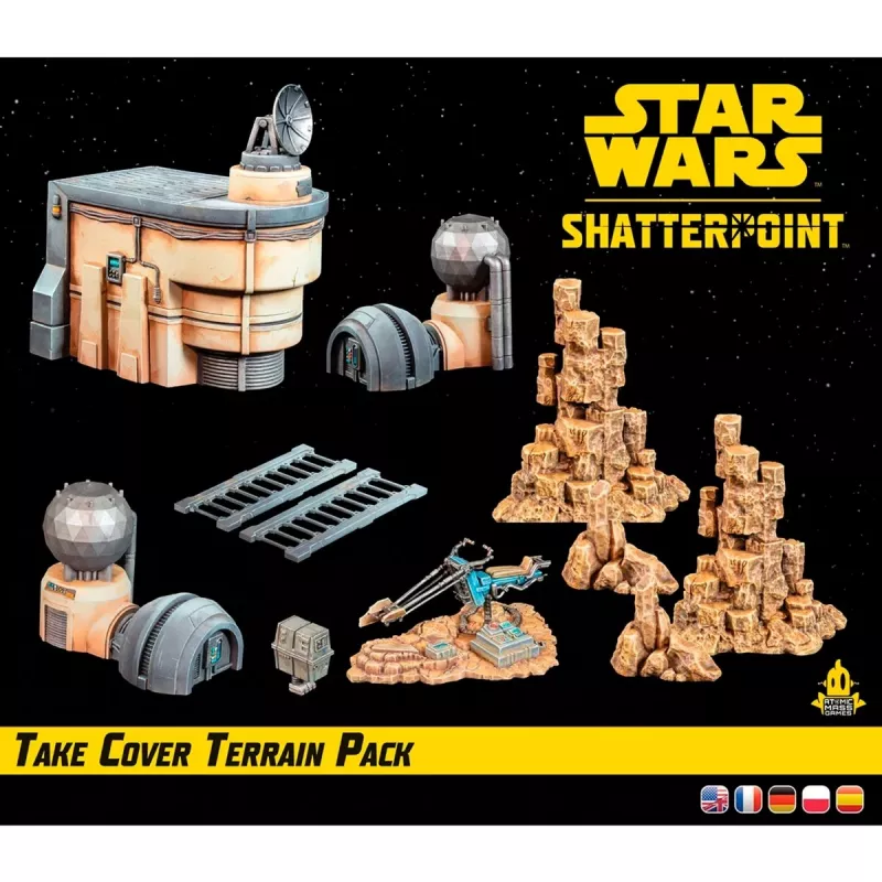 Star Wars: Shatterpoint - Take Cover Terrain Pack, stalo žaidimo plėtinys