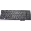 Klaviatūra Lenovo 5N21K05163 — apšviečiama vokiška išdėstymo schema, suderinama su ThinkPad T16 Gen 2, juoda/spalvota