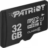 „MicroSDHC“ atminties kortelė PATRIOT PSF32GMDC10 — 32 GB, UHS‑I, 10 klasė (U1), V10, 80 MB/s, juoda