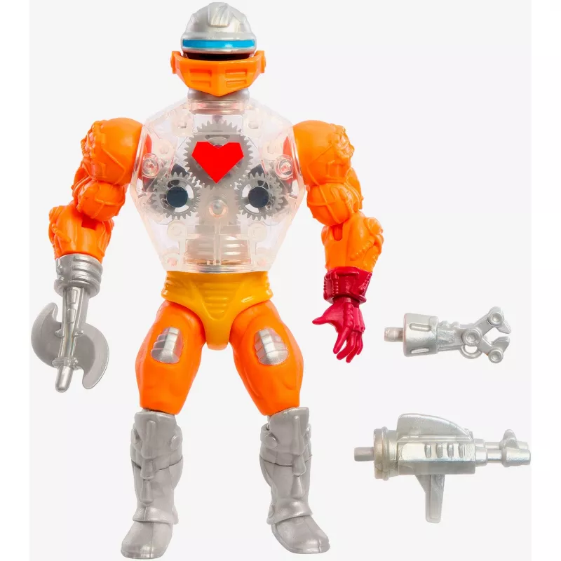 Masters of the Universe Origins veiksmo figūrėlė Mini Comic Roboto, žaidimo figūrėlė 14 cm