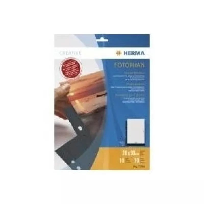 Fotonuosaišės HERMA Fotophan 20x30 cm vertikalios juodos 10 vnt.