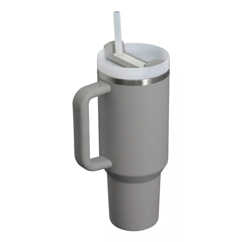 Stanley 1913 Quencher H2.0 Flowstate puodelis 1180 ml pilkas nerūdijantis plienas