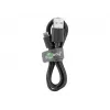 Goobay | USB-C įkrovimo ir sinchronizavimo laidas (USB-A > USB-C) | 38675 | Juodas | RJ-45 | RJ-45 90°