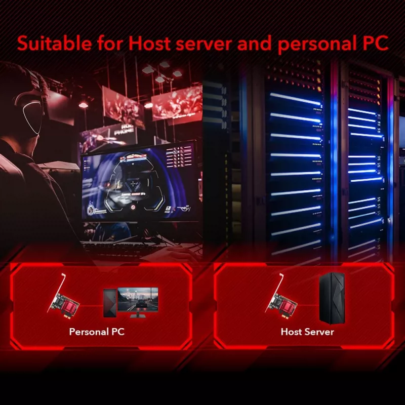 Cudy PE25 tinklo plokštė vidinė Ethernet