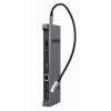 Nešiojamojo kompiuterio dokas Gembird A-CM-COMBO9-02 USB 3.2 Gen 1 Type-C, HDMI, VGA, 3×USB-A, Gigabit Ethernet, 87W PD, Pilka