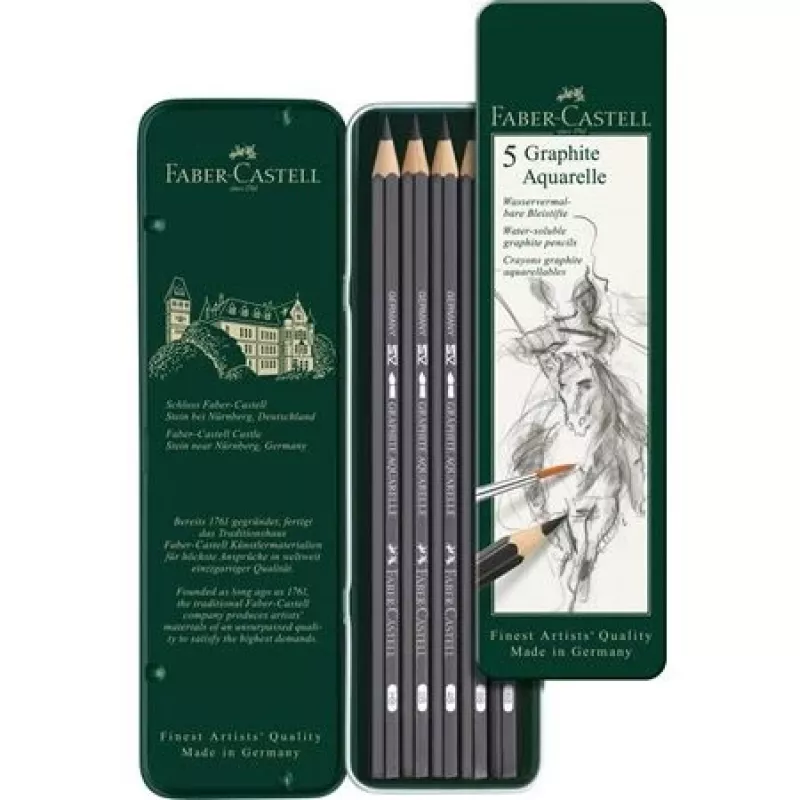 Grafitinis pieštukas Faber-Castell 117805 HB 5 vnt.