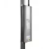 Lauko maitinimo adapteris MikroTik MTP250-53V47-OD 250W, įėjimas 100–240V, cinko korpusas, kompaktiškas 240×46,5×69mm