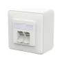 METZ CONNECT Connection Socket E-DAT C6A LSA++ 2 Port AP verkehrswei
