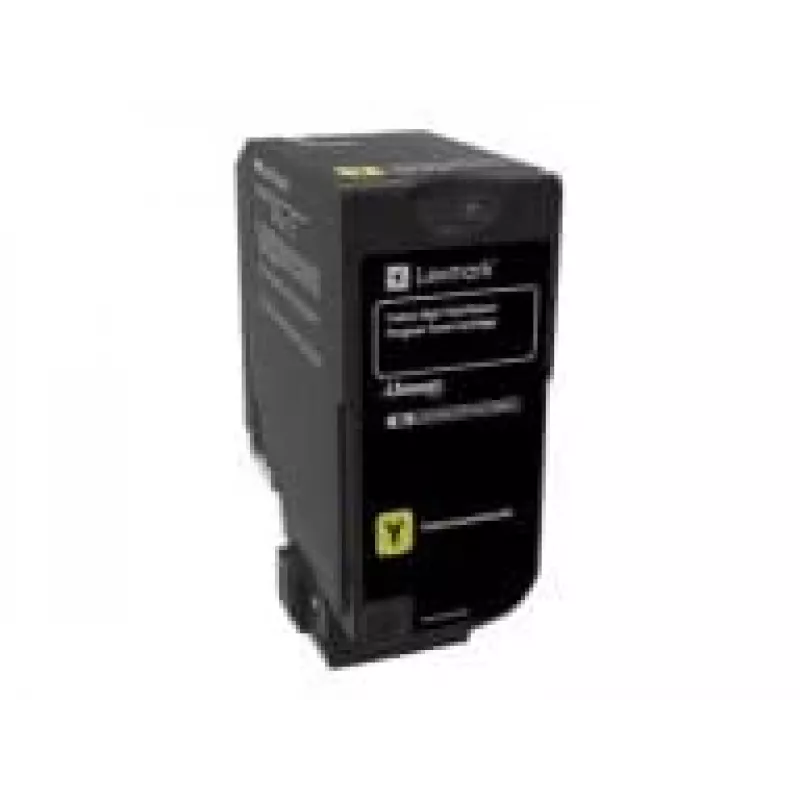 Lexmark 84C2HY0 Spausdintuvo eksploatacinė medžiaga geltona