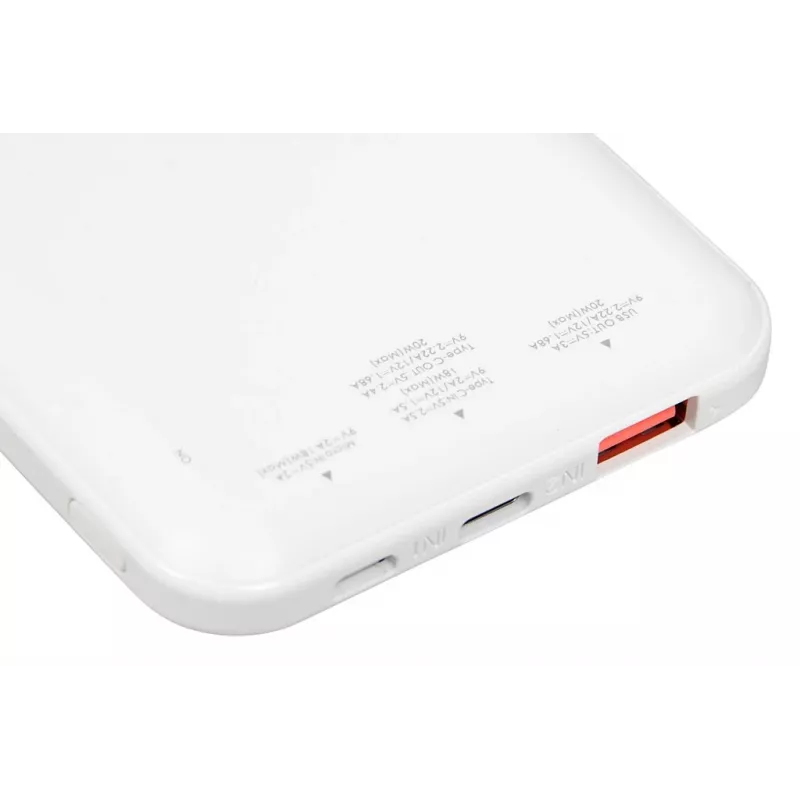 Nešiojama maitinimo banka IBOX IPB10 10000 mAh, ličio jonų, Quick Charge 3.0, USB-C ir USB-A išvestys, 20W PD
