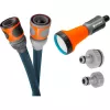 Gardena Liano sodo žarna 15 m PVC juoda mėlyna pilka