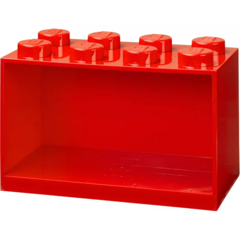 Room Copenhagen LEGO Brick Shelf 8 Shelf 41151730 (Raudona)