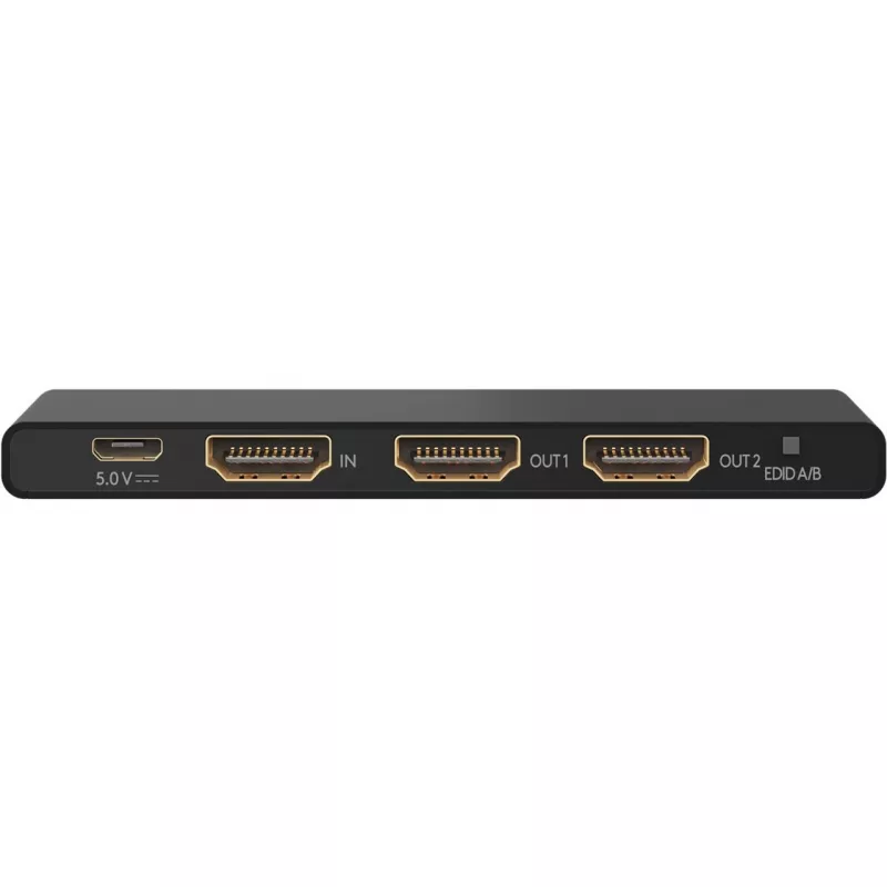 HDMI skirstytuvas 1 į 2 (4K @ 60 Hz) - skaldo 1x HDMI įvesties signalą į 2x HDMI išvesties