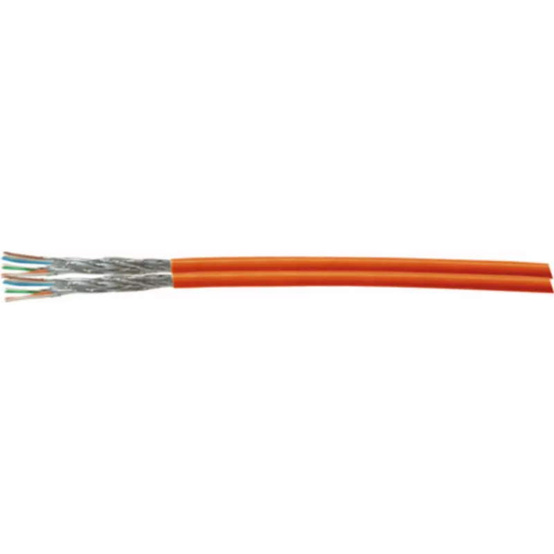 Tinklo kabelis ShiverPeaks BS08-83035007 Cat7 S/FTP Oranžinis 500m