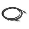 Tinklo kabelis LANBERG PCU5-10CC-0200-BK RJ-45 Cat5e U/UTP 2 m juodas